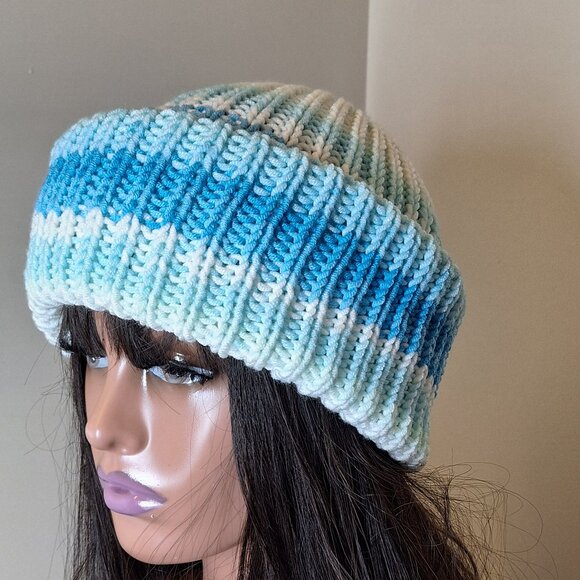 Handmade Multicolor Soft Hat Beanie - Picture 5 of 8